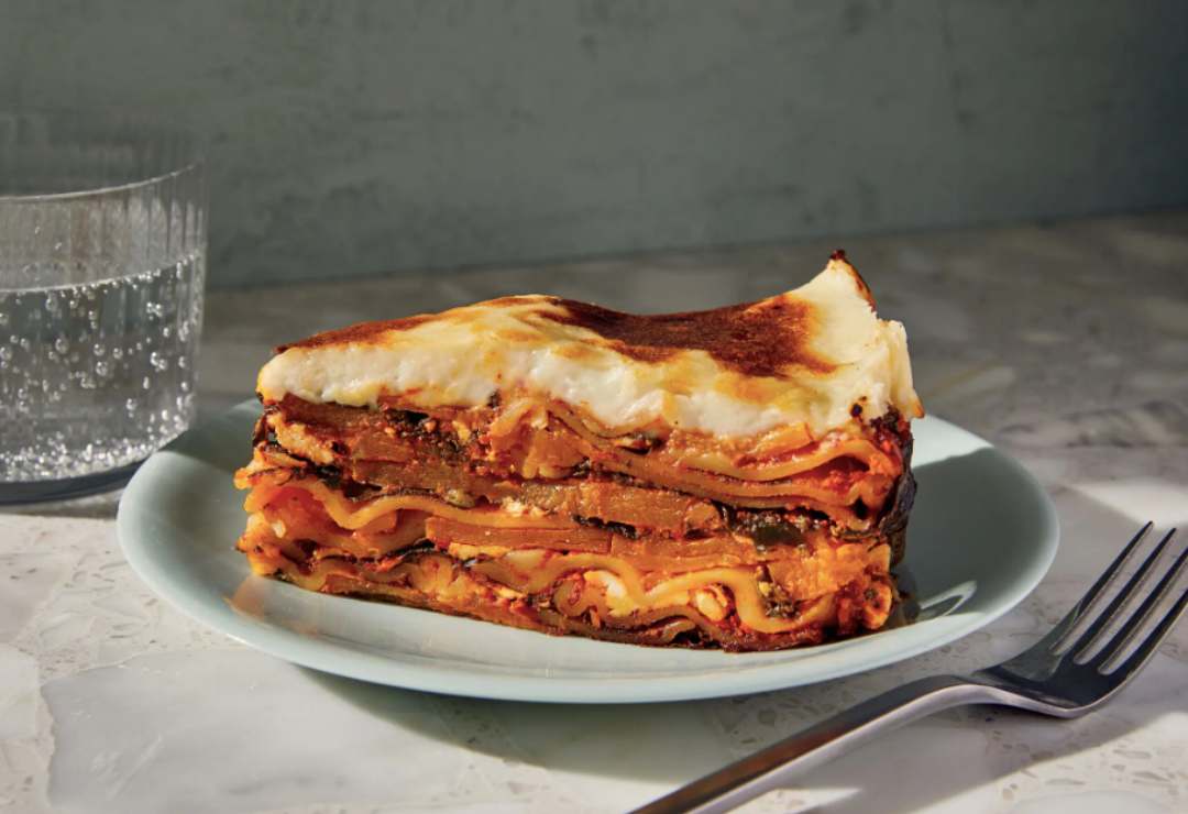 Les lasagnes végétariennes au butternut d'Ottolenghi