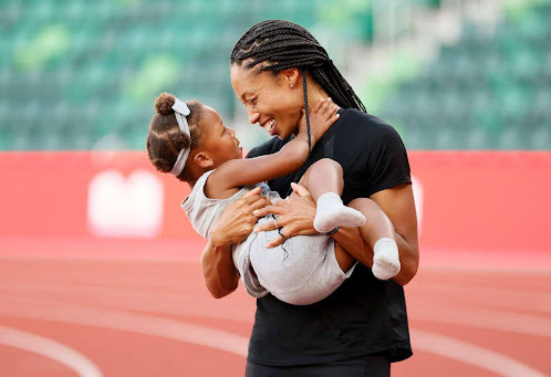 Une crèche pour les mamans athlètes, grâce à Allyson Felix