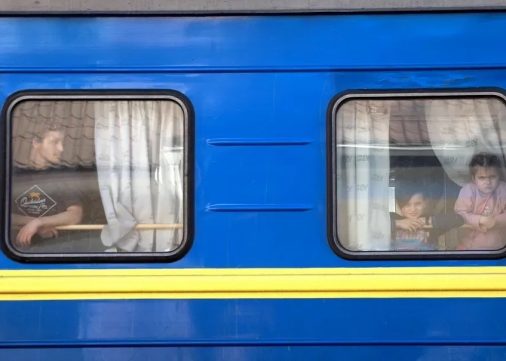 Le train, la ligne de vie de l’Ukraine