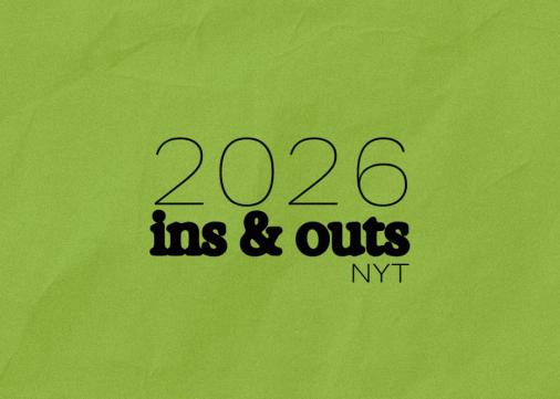 Les Ins & Outs 2026 du New-York Times 