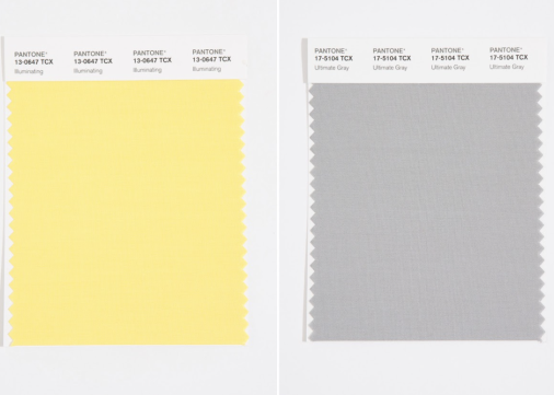 Les couleurs de l’année, selon Pantone