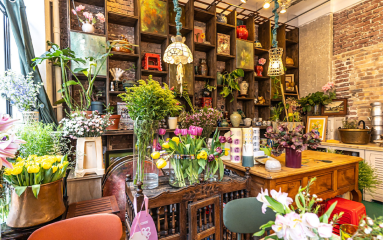 Un atelier floral en duo