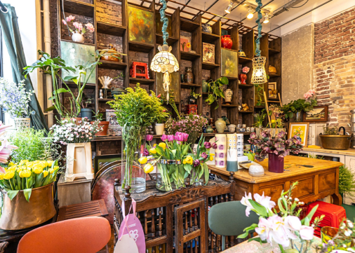 Un atelier floral en duo
