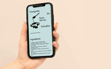 Les meilleures recettes de la quarantaine – en fiches cuisine pour votre Iphone !