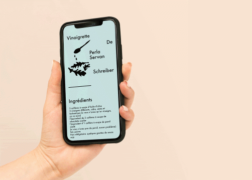 Les meilleures recettes de la quarantaine – en fiches cuisine pour votre Iphone !