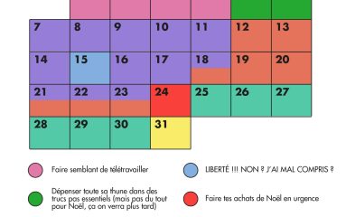 Infographie de Décembre 2020