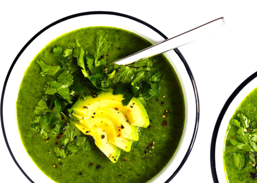 La soupe “green goddess” 