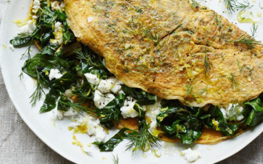 L’omelette parfaite aux herbes fraîches