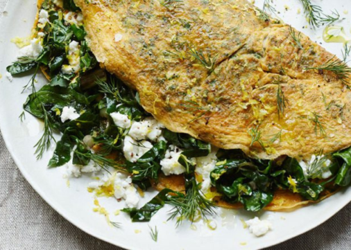 L’omelette parfaite aux herbes fraîches