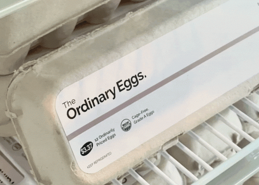 The Ordinary vend des oeufs