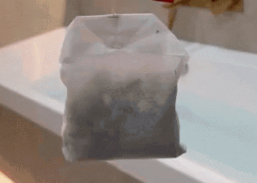 Avez-vous déjà vu… du thé pour le bain?