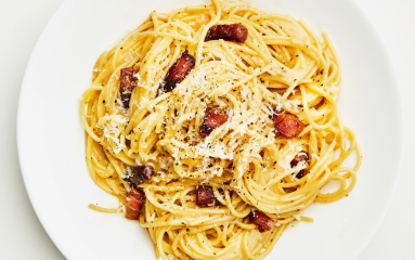 Spaghetti carbonara, recette italienne
