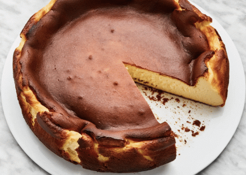 Crash test : le cheesecake basque brûlé