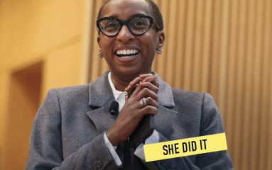Claudine Gay, première femme noire à la tête de Harvard