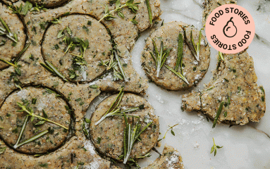 Les cookies herbes & parmesan