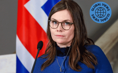 La première ministre islandaise en grève
