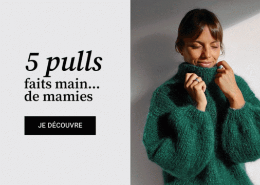 5 pulls faits main… de mamies