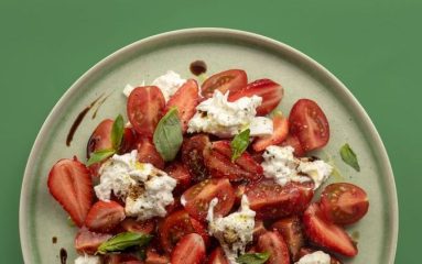 La salade tomate-fraise