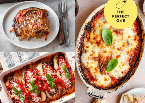 The perfect one…. Aubergines Parmigiana